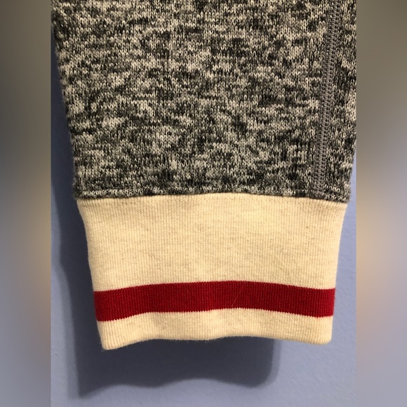 Roots Grey Cotton Lounge Casual Pants Size Medium Fall Winter Cozy - Picture 8 of 9